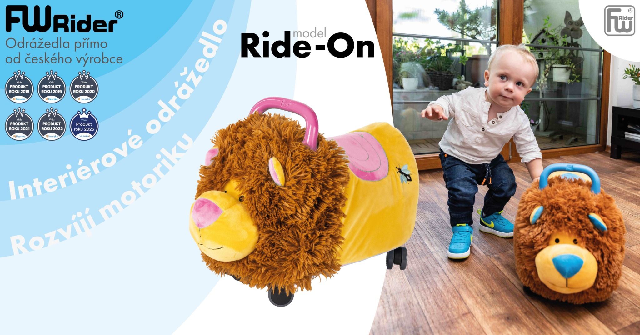 Odrážedlo FUNNY WHEELS Rider Ride-on FUNNY WHEELS Rider Ride-on