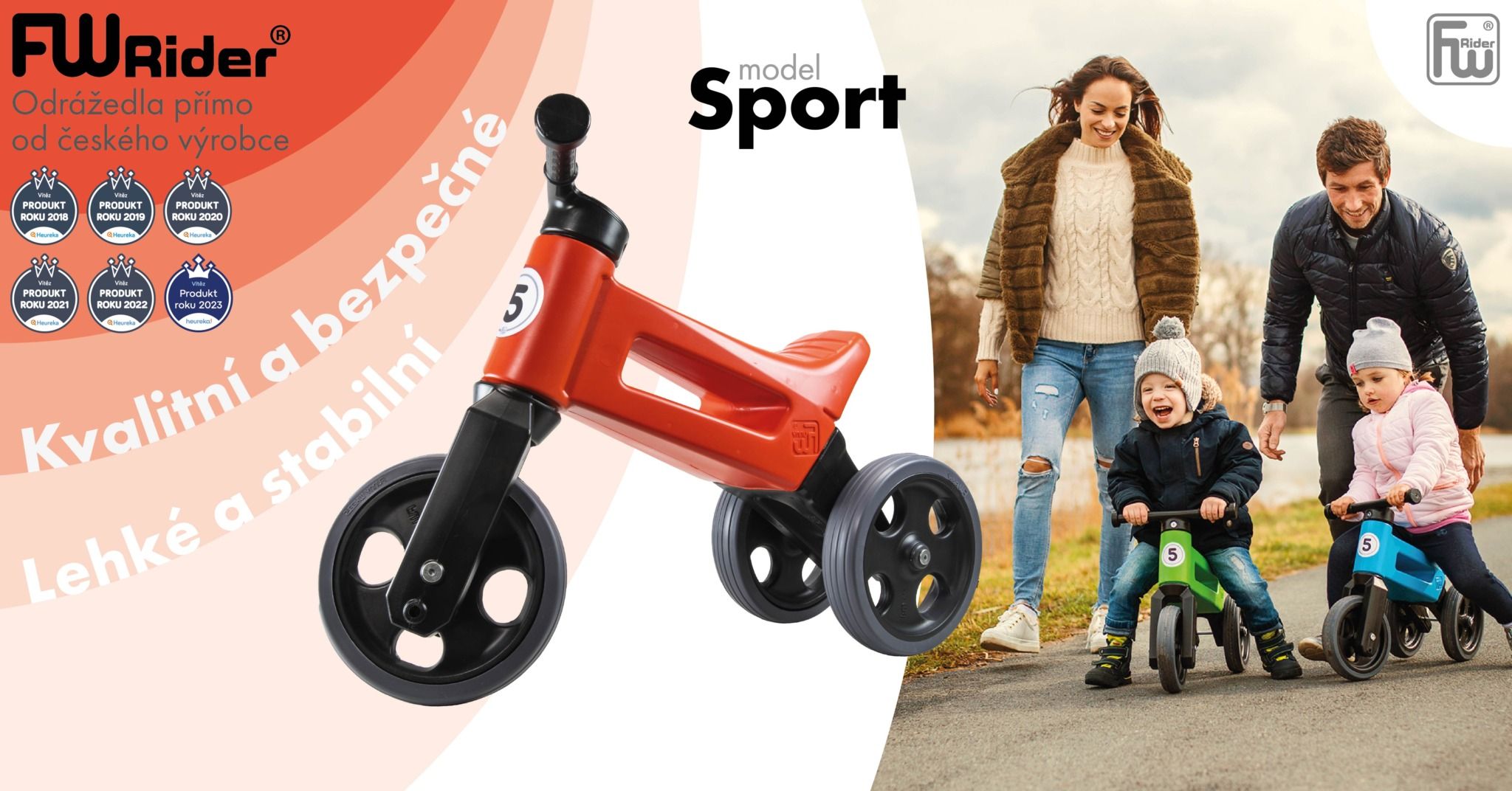 Odrážedlo FUNNY WHEELS Rider Sport FUNNY WHEELS Rider Sport