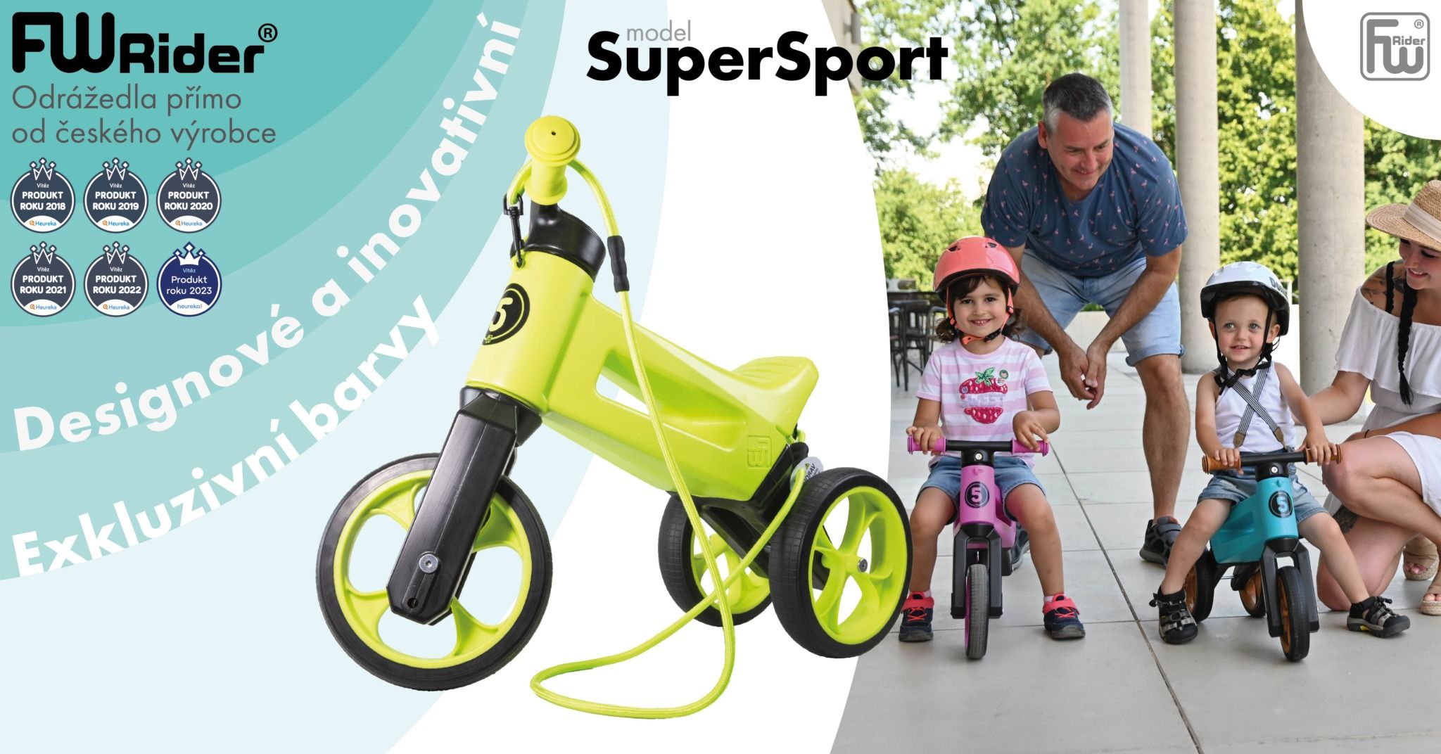 Odrážedlo FUNNY WHEELS Rider FUNNY WHEELS Rider SuperSport